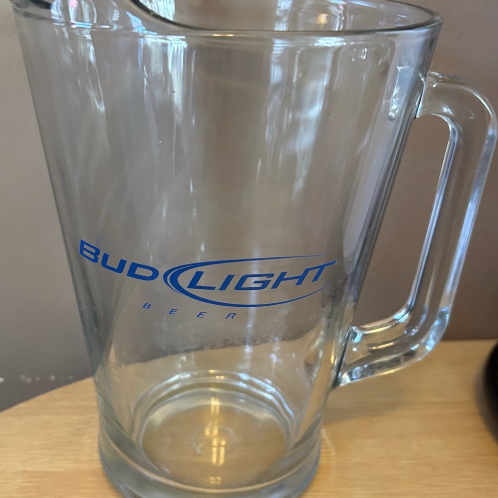 Bud Light Beer Pitcher